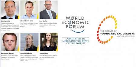 Grote Reset: veel politieke leiders wereldwijd hebben in de klas van het ‘Forum of Young Global Leaders’ van het WEF gezeten