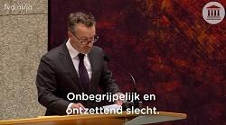 Van Haga vlamt in coronadebat: ‘Nederland wordt moedwillig naar de filistijnen geholpen’